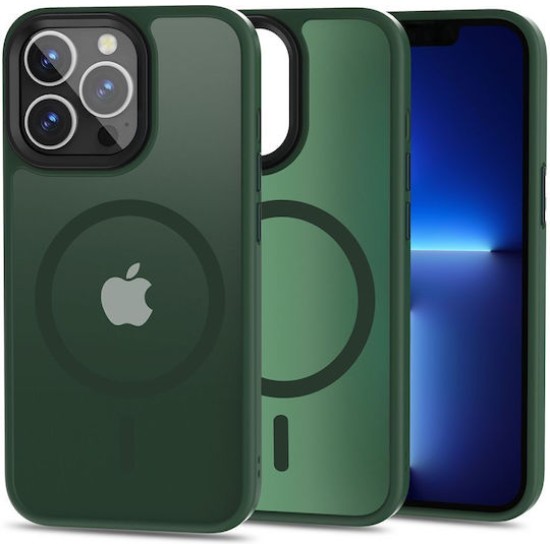 Θήκη Poco C85 Matte Magnetic Series συμβατό με MagSafe φορτιστή, Πλάτη αντικραδασμική από Premium TPU Πράσινο Θήκη Poco C85 Matte Magnetic Series συμβατό με MagSafe φορτιστή, Πλάτη αντικραδασμική από Premium TPU Πράσινο