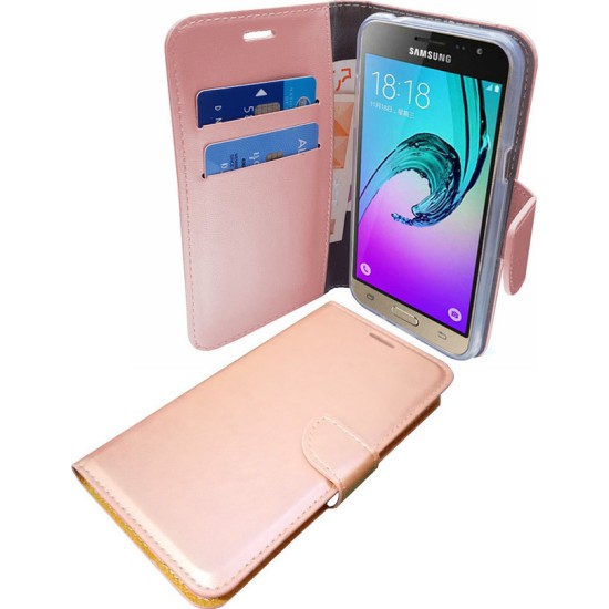 Θήκη Βιβλίο Για Xiaomi Redmi Note 8 Pro Χρυσή-Ροζ Θήκη Βιβλίο Για Xiaomi Redmi Note 8 Pro Χρυσή-Ροζ