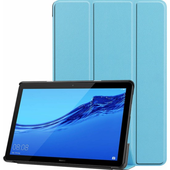 Tri-Fold Flip Cover Γαλάζιο (MediaPad T5 10)