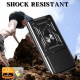 Hybrid Shockproof Ring Back Cover Συνθετική Ανθεκτική Μαύρη Redmi Note 14 5G