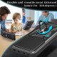 Hybrid Shockproof Ring Back Cover Συνθετική Ανθεκτική Μαύρη Redmi Note 14 5G