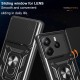 Hybrid Shockproof Ring Back Cover Συνθετική Ανθεκτική Μαύρη Redmi Note 14 5G