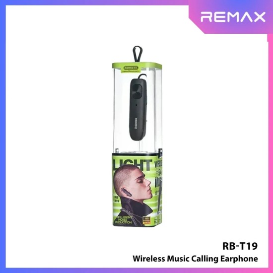 REMAX RB-T19 Ασύρματο Bluetooth Ακουστικό – Μαύρο