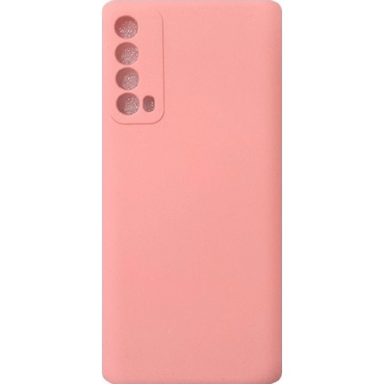 OEM Θήκη Σιλικόνης 360° Για Huawei P Smart 2021 Full Cover Salmon