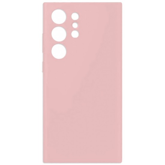 Soft Touch 2mm Back Cover Σιλικόνης Ροζ Απαλό (Galaxy S25 Ultra)