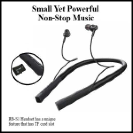 Remax RB-S1 In-ear Bluetooth Handsfree Ακουστικά Μαύρα
