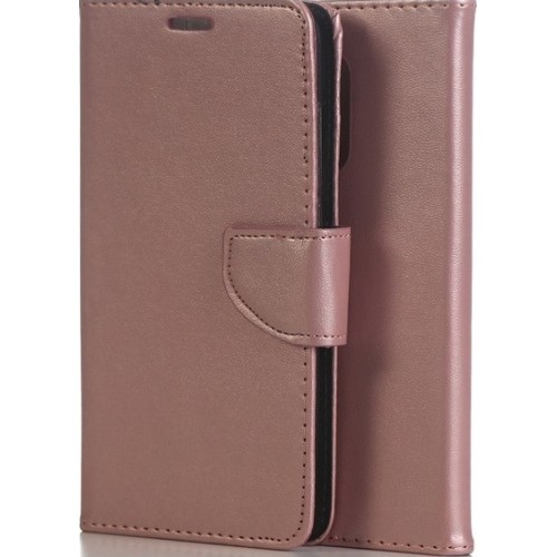 Θήκη Βιβλίο Για Xiaomi Redmi Note 8 Pro Χρυσή-Ροζ