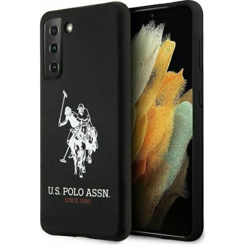 US Polo USHCS21MSLHRBK S21+ G996 czarny/black Silicone Logo