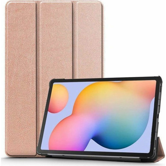 Tri-Fold Flip Cover Ροζ (Galaxy Tab S6 Lite 10.4)