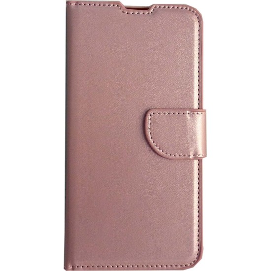 Θήκη Βιβλίο Για Xiaomi Redmi Note 8 Pro Χρυσή-Ροζ Θήκη Βιβλίο Για Xiaomi Redmi Note 8 Pro Χρυσή-Ροζ