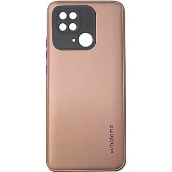 ARMOR ΣΚΛΗΡΗ ΘΗΚΗ MOTOMO ΡΟΖ-ΧΡΥΣΗ (REDMI 12C)