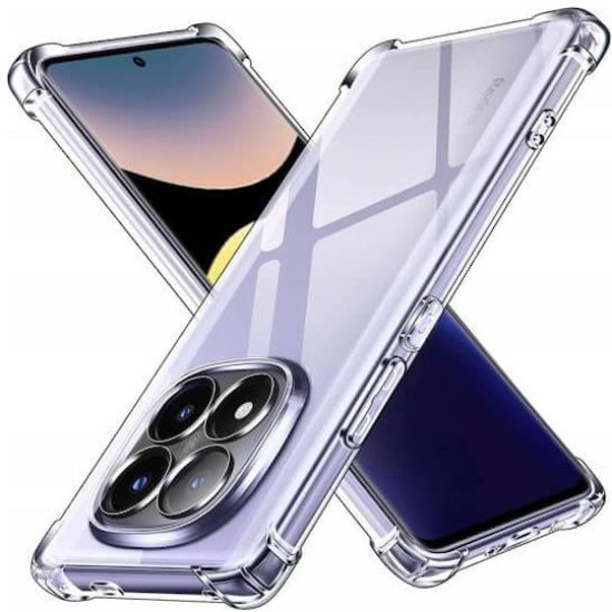 Anti Shock 1,5 mm Back Cover Σιλικόνης Διάφανο ((Redmi Note 14 Pro/ Pro Plus 5G/ Poco X7)