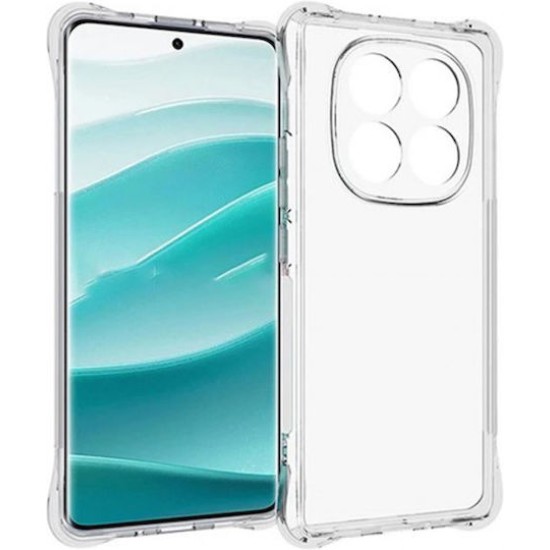 Anti Shock 1,5 mm Back Cover Σιλικόνης Διάφανο ((Redmi Note 14 Pro/ Pro Plus 5G/ Poco X7)