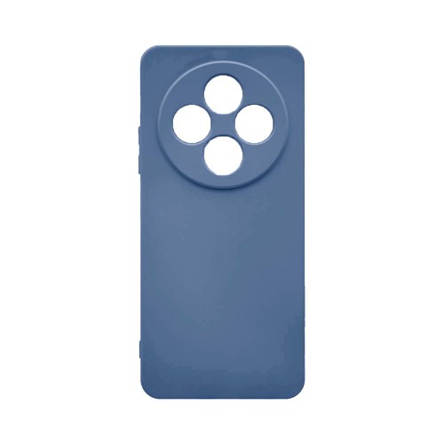 Θήκη Σιλικόνης Soft Back Liquid Silicone Case Για Xiaomi Redmi 14C / Poco C75 Μπλε