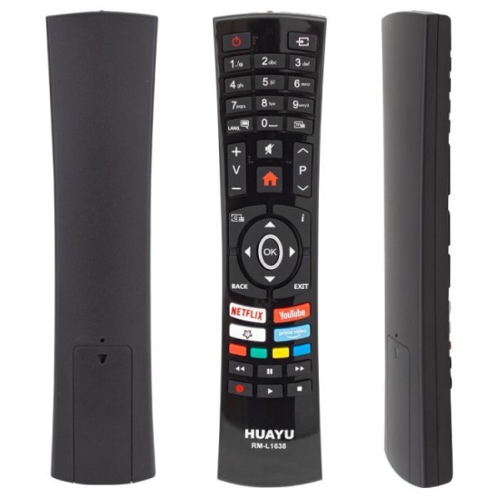 Huayu Συμβατό Τηλεχειριστήριο RM-L1638+ για Τηλεοράσεις Turbo-X και F&U Huayu Συμβατό Τηλεχειριστήριο RM-L1638+ για Τηλεοράσεις Turbo-X και F&U