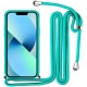 Back Cover Σιλικόνης με Λουράκι Τιρκουάζ (Redmi 15C 4G Back Cover Σιλικόνης με Λουράκι Τιρκουάζ (Redmi 15C 4G
