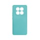 Back Cover Σιλικόνης Matte Τιρκουάζ Redmi Note 14 Pro/ Pro Plus 5G/ Poco X7 Back Cover Σιλικόνης Matte Τιρκουάζ Redmi Note 14 Pro/ Pro Plus 5G/ Poco X7