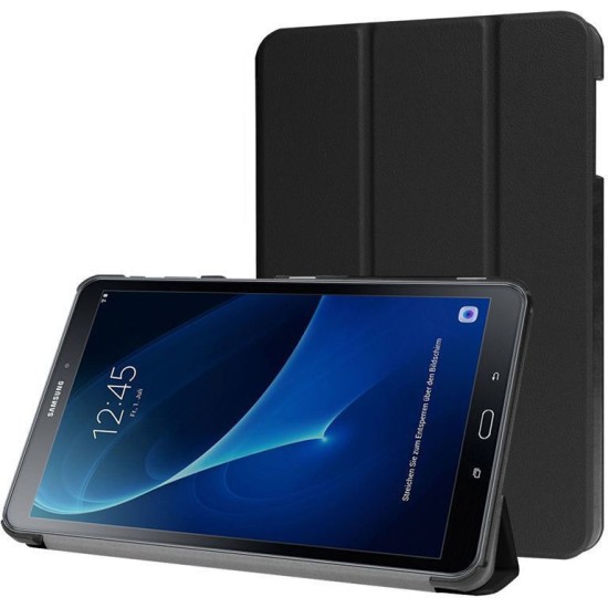 Smart Flip Cover Δερματίνης Μαύρο (Galaxy Tab A T 580/ T 58510.1 2016) Smart Flip Cover Δερματίνης Μαύρο (Galaxy Tab A T 580/ T 58510.1 2016)