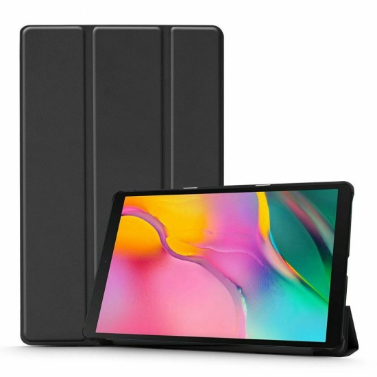 Smart Flip Cover Δερματίνης Μαύρο (Galaxy Tab A T 580/ T 58510.1 2016) Smart Flip Cover Δερματίνης Μαύρο (Galaxy Tab A T 580/ T 58510.1 2016)