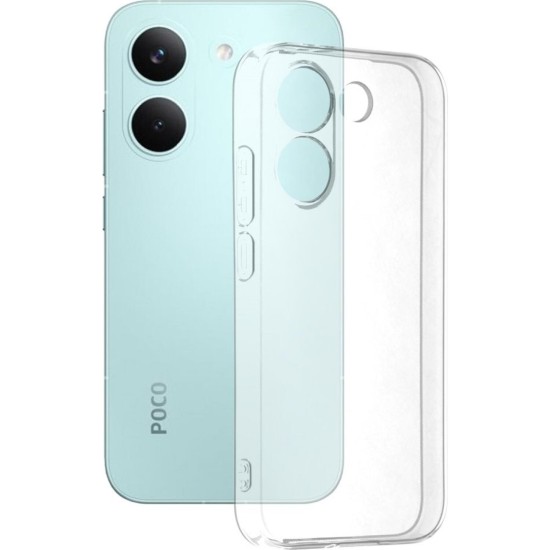Θήκη Σιλικόνης 2MM Για Xiaomi Poco X8 PRO– Διάφανη