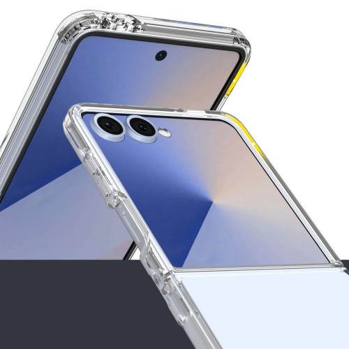 Back Cover Πλαστικό Σιλικόνης Διάφανο (Galaxy Z FLIP 7) Back Cover Πλαστικό Σιλικόνης Διάφανο (Galaxy Z FLIP 7)