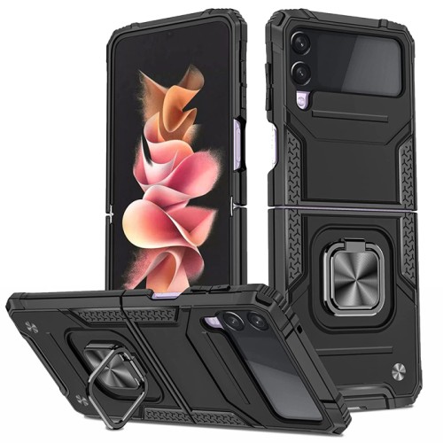 Armor Ringstand Case Black Samsung Galaxy Z Flip4 5G