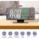 LED MIRROR CLOCK DS 3718LW