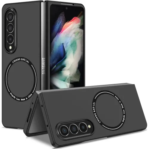 Case Shockproof Protective Cover With MagSafe for Samsung Galaxy Z Fold 7 - Μαύρο