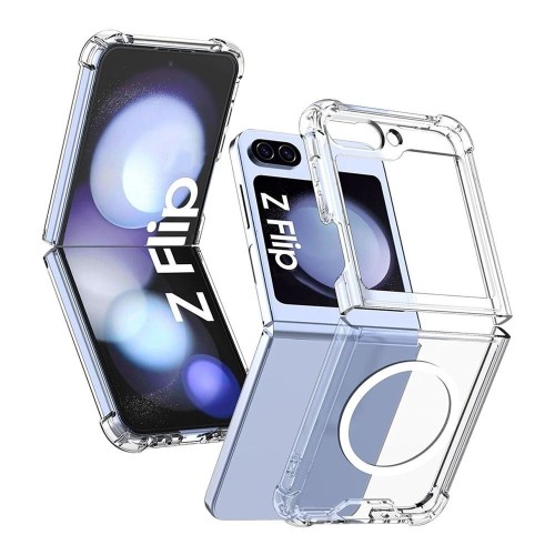 Back Cover για Samsung Galaxy Z Flip 7 Σιλικόνη Διάφανο