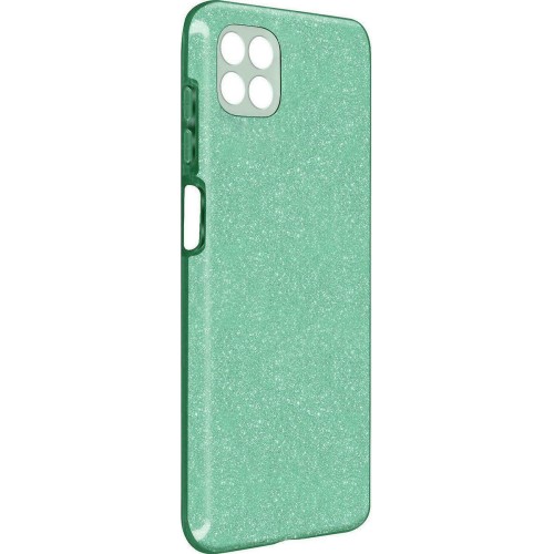 Glitter Back Cover Green Για Samsung Galaxy A03S