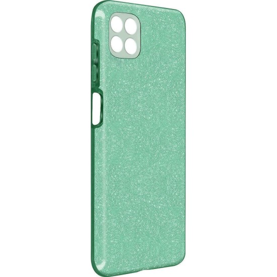 Glitter Back Cover Green Για Samsung Galaxy A03S