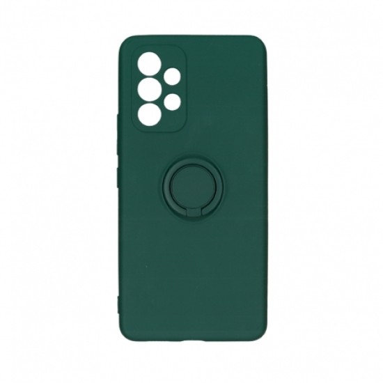 Silicone Ring Back Cover Σιλικόνης Forest Green (Galaxy A23) Silicone Ring Back Cover Σιλικόνης Forest Green (Galaxy A23)