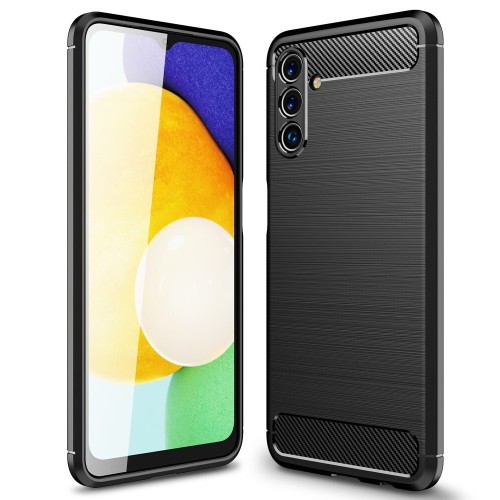Carbon Back Cover Σιλικόνης Μαύρο (Galaxy A14 5G)