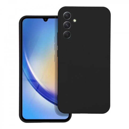 Samsung Galaxy A15 Silky and Soft Touch Finish TPU Silicone Back Cover Case Μαύρο (oem) Samsung Galaxy A15 Silky and Soft Touch Finish TPU Silicone Back Cover Case Μαύρο (oem)