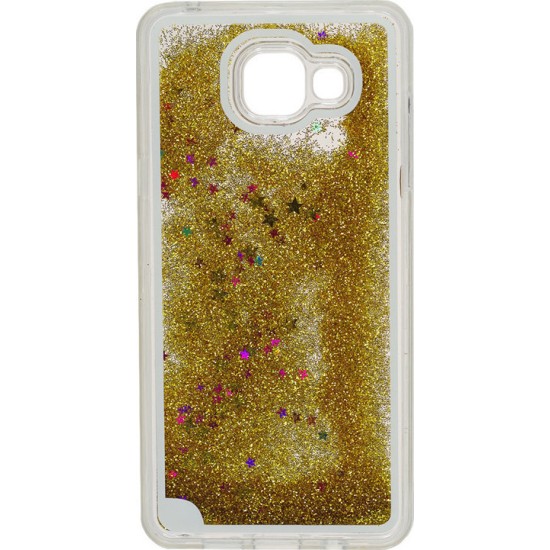 OEM Liquid Glitter Sand & Stars Gold (Huawei p8 Lite 2017) OEM Liquid Glitter Sand & Stars Gold (Huawei p8 Lite 2017)