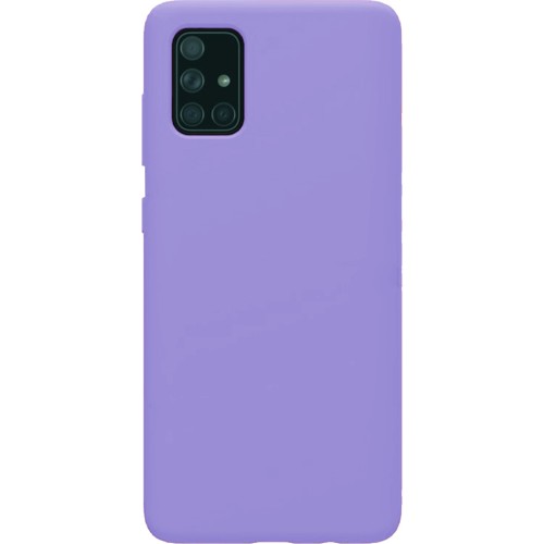 Back Cover Σιλικόνης Μωβ ( Samsung Galaxy A52 4G/ A52 5G/ A52s)