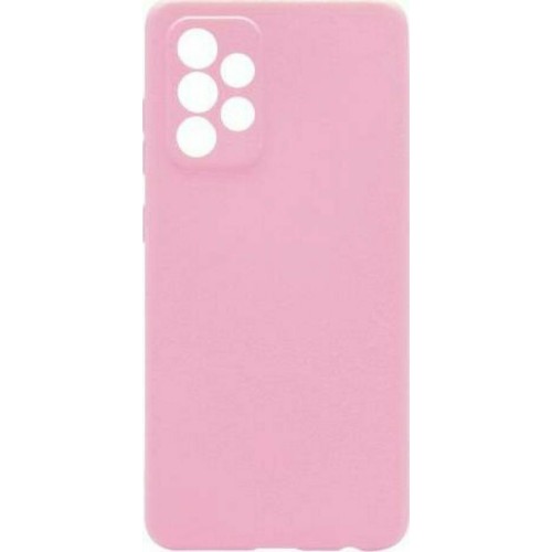 Back Cover Σιλικόνης Pink ( Samsung Galaxy A52 4G/ A52 5G/ A52s)