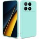 Poco X6 Pro Silky and Soft Touch Finish TPU 2mm Silicone Back Cover Case Τιρκουάζ (oem) Poco X6 Pro Silky and Soft Touch Finish TPU 2mm Silicone Back Cover Case Τιρκουάζ (oem)