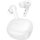 Wireless Hands Free Hoco EQ100 Intelligent TWS Dual Mic v6.0 500mAh 10 Ώρες Λειτουργίας και AI Μετάφραση σε 134 Γλώσσες με Βάση Κινητού Λευκά
