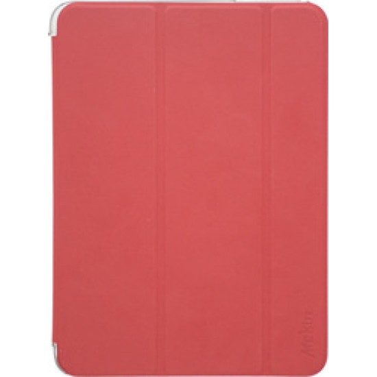 OEM ΘΗΚΗ ΒΙΒΛΙΟ - ΣΙΛΙΚΟΝΗ FLIP COVER ΓΙΑ IPAD 2/3/4 ΚΟΚΚΙΝΗ