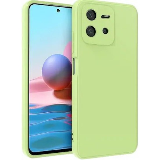  Oem Back Cover Silicone Soft Για Vivo Y35 Λαχανί