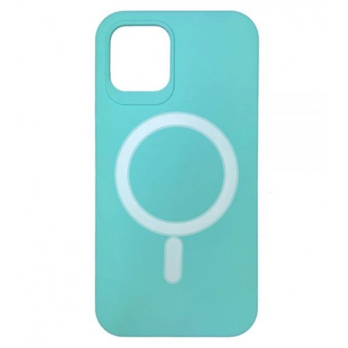 MagSafe Back Cover Σιλικόνης Τιρκουάζ (iPhone 12 Pro Max) MagSafe Back Cover Σιλικόνης Τιρκουάζ (iPhone 12 Pro Max)