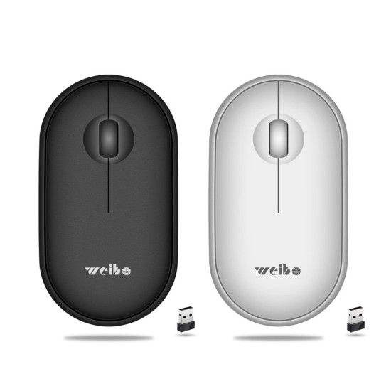 Weibo 2.4G Wireless Optical Mouse RF-2822B - Λευκό Weibo 2.4G Wireless Optical Mouse RF-2822B - Λευκό
