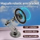 Fold Magnetic Mount Magsafe Car Phone Holder 360° - Γκρι