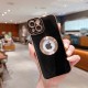Luxury Soft Electroplated Phone Case For iPhone 11 Silicone Cases Cover Black
