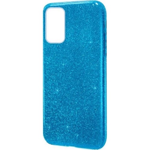 Glitter Shining Back Cover Σιλικόνης Μπλε (Galaxy A52)