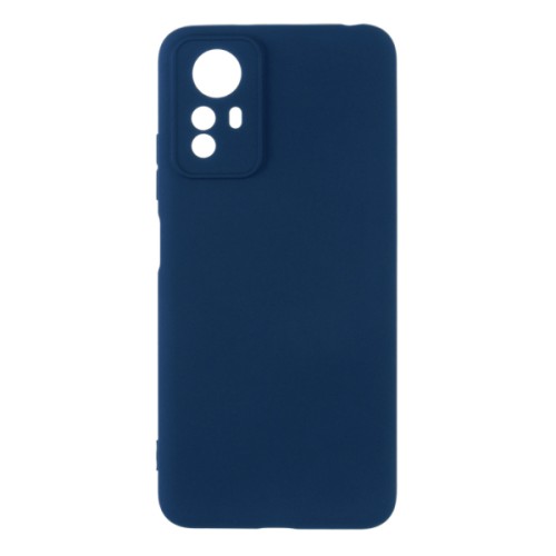 Redmi Note 12S Silky and Soft Touch Finish TPU 2mm Silicone Back Cover Case Blue (oem)