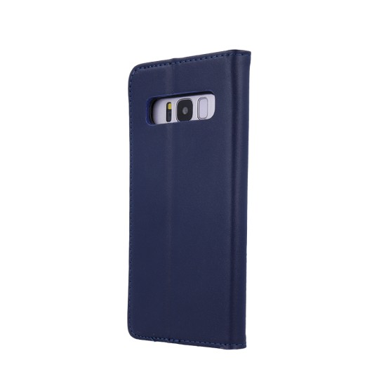 Genuine Leather Smart Pro for iPhone 14 Pro Max 6,7" navy blue