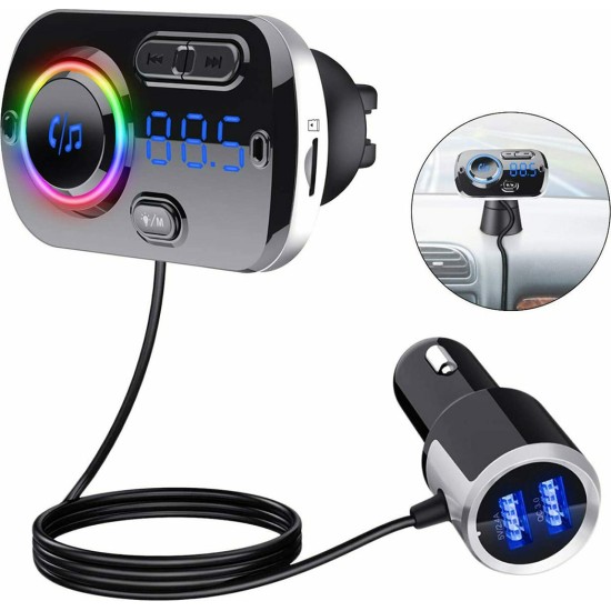FM Transmitter Αυτοκινήτου με Bluetooth BC49BQ