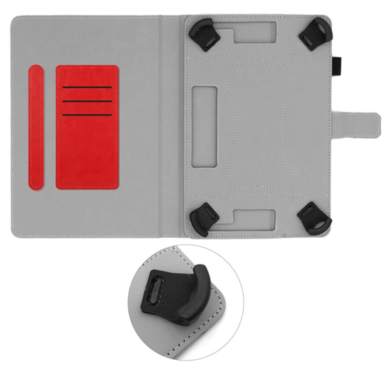 Θήκη Tablet Flip Cover με Clip και Pen & Card Holder για Universal 10.5"-11" (Μωβ) Θήκη Tablet Flip Cover με Clip και Pen & Card Holder για Universal 10.5"-11" (Μωβ)